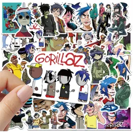 Gorillaz Çıkartmaları Murdoc Noodle Russel Rock Grubu Grafiti ...