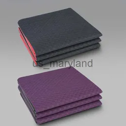 Yogamatten Schoon en hygiënisch Draagbare TPE-vouwmat Milieuvriendelijk Geurloos Antislip Sportmat Fitnessmat Slaapmat J230506