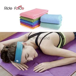 Yogamatten Sport Rutschfeste Mattenabdeckung Handtuch Anti-Rutsch-Mikrofaserdecke für Fitness-Studio Weiches, verdicktes PVC-Trainingsgerät J230506