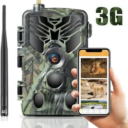 Hunting Cameras Outdoor MMS P 3G Trail Camera Wireless Cellular Phone Waterproof 16MP Full HD 1080P Wild Game Night Vision Trap Cam 230603