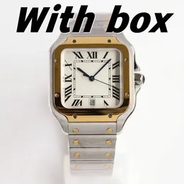 Reloj de acero u1 de lujo para hombres y mujeres, reloj resistente al agua con cristal de zafiro, nuevo modelo 2023