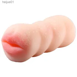 DIY Tanks Vagina für Männer Spielzeug Sex Spielzeug 4D Realistische Anal Oral Deep Throat Männlicher Masturbator Silikon Künstliche Vagina mund Eroti L230518