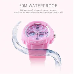 Smael Kids Digital Watches Boys Clock Men Sport Watch Waterproof Kids Led Display Relogio1643 Barnklockor för Girls Digital C2425