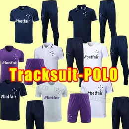 2023 2024 Camisa Cruzeiro Futbol Trailsuits Futbol Gömlekleri 23/24 Pottker Dede R.Sobis Camiseta de Raposas Erkekler Futbol Gömlek Eğitim Polo Yelek