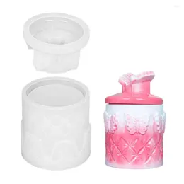 Craft Tools Epoxy Mold Candle Cup Mirror Resin Push Jewelry Butterfly Storage Box Silicone Mould