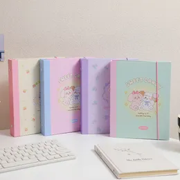 Notepads MINKYS Ins Rabbit Kawaii A5 Kpop P ocard Binder P o Cards Collect Book Storage Album Hardcover Notebook Korea Stationery 230603