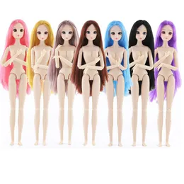 Adollya 1/6 BJD Bonecas 21 Articulações Móveis 30 Centímetros Com Roupas 12  Polegada Boneca Anime Olhos Conjunto Completo Kawaii Brinquedos Para As