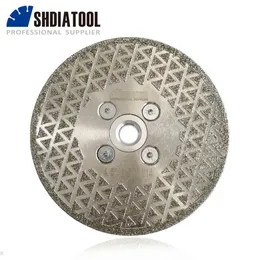 Zaagbladen SHDIATOOL 5 Stück Dia 105 mm heißgepresstes gesintertes Mesh Turbo Diamantsägeblatt Diamant-Trennscheibe Rad Granit Marmor Keramik