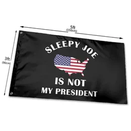 Сонный Джо Байден не мой президент Политический Pro Pro Trump Flags 3 'x 5'ft 100d Polyester Fast с двумя медными GRO242E