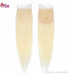 Part Middle Part Three Part Brazilian Virgin Remy Human Hair Lace Frontal 613 Honey Blonde Remy Human Hair Top Lace Closure2615255