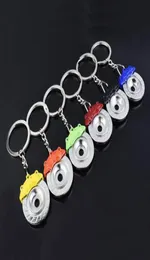 Metal Keychain Creative Brake Disc Wheel Key Chain Pendant Car Modification Discs Keyring Accessories Small Gift6686075