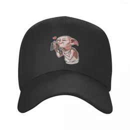 Top Caps Dobby Sihirli Film Karakter Beyzbol Kapağı Açık Mekan Kadınlar Erkekler Ayarlanabilir Cadılar Bayramı Cosplay Baba Şapkası Yaz Şapkası Snapback