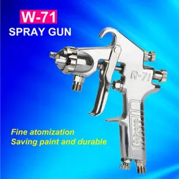 Spraypistolen pistolet natryskowy Wysokie ciśnienie HVLP 1.4/1.7/2,0 mm Pistolet z sprayem narzędziem pneumatycznym do samochodów profesjonalna aerograf