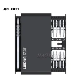 Schroevendraaier Jakemy JM8171 Portabelt DIY Elektroniskt underhåll Magic Screwdriver Box Kit för mobiltelefon Datorspel Pad Repair