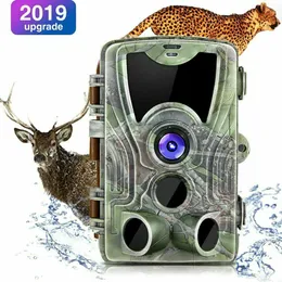Hunting Cameras Outdoor Wildlife 20MP HD 1080P Trail Camera Night Vision Accessories IP66 Waterproof Game Cam Thermal Scope 230603
