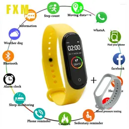 Armbandsur Young Lovers Mens Watches Waterproof Sport Silicone Band Watch Wristwatch Women Clock Electronics LED PEDOMETER Armband