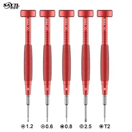 Schroevendraaier 5 in 1ドライバーセット電話用高精度ボルトドライバー0.6 Y 0.8 Trox Phillips iPhone samsung huawei diy diyオープンツールセット