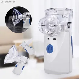 Steaming Rinse Washing Nose Throat Massage Relieve Discomfort Device Portable Handheld Home USB Adult Kid L230523