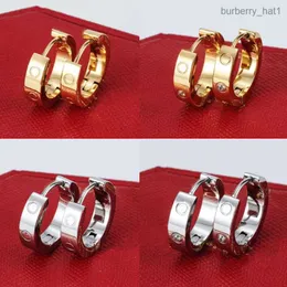 Stud Earings designer earrings for woman gold earring designer Party Wedding Anniversary Gift Designer Hoop Earrings High Polished Fashion Jewelry