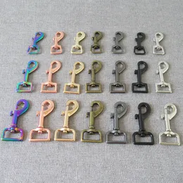 Other Arts and Crafts 10 Pcs 15mm 20mm 25mm Metal Carabiner Strap Seat Belt Buckle DIY Bag Pet Dog Leash Lobster Clip Hook Sewing Accessory Snap Clasp 230605