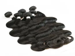 1kg Whole 10 Bundles Raw Virgin Indian Hair Weave Straight Body Deep Curly Natural Brown Color Unprocessed Human Hair Weave 103932443