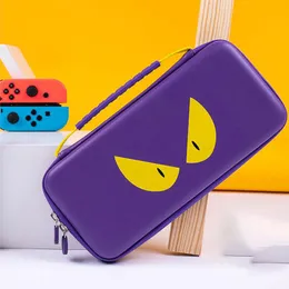 Bags NS Switch Storage Bag Purple Devil Travel Case NS Hard Shell Cover Waterproof Box For Nintendo Switch Lite Mini Game Accessorie