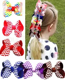 Kids Girls Big Solid Ribbon Hair Bow Clips With Large Horquillas Para El Cabello Boutique Hairclips Hair Accessories Headwear Hair2425464