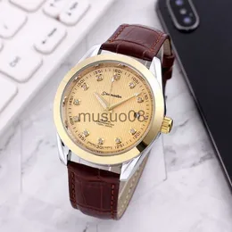 Andra klockor 2021 Nya lyxiga Mens -klockor Tre Needle Series Automatisk Mechanical Watch Designer Armursur Top Brand Fashion Style äkta Leathe J230606