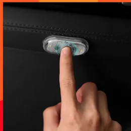 Nova luz de teto para interior de carro lâmpada de leitura com sensor de dedo 5V LED estilo de carro luz noturna mini carregamento USB luz da porta do porta-malas