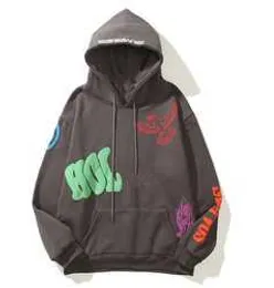 customizable hot sale Factory High quality cotton oversize puff print hoodies sweatshirts YDA