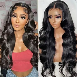 Brozilian Body Wave Humer Hush Hair 360 Lace Frontal Berruque Perruque Full Lace Glueless Wig 13x4 HD