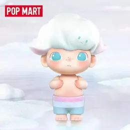 BLOX BOX POP MART DIPOO Retro Series Kawaii Box Cute Anime Action تمثال تمثال بالأطفال.