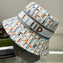 Дизайнер -дизайнер Ducket Hat вышивка роскошная рыбака шляпа складной солнце
