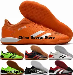 Football Boots Soccer Shoes Predator Mutator 20 Low IC IN Soccer Cleats Size 12 Us 12 Trainers Indoor Turf Mens Sneakers Eur 46 botas de futbol Us12 Scarpe Da Calcio