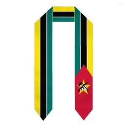 Sash Mozambique Flag Flag وشاح شال سرق الياقوت الأزرق مع Star Stripe Bachelor Accessory Ribbon 180 14 سم