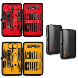 Commercio all'ingrosso 15 pezzi manicure professionale in acciaio inox tagliaunghie forbici completo set kit manicure set strumenti per unghie