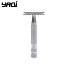 ブレードYaqi Knighthelmet Razor Headステンレス鋼ハンドルDE Safetyかみそり