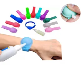 2020 Hand Sanitizer gel Bracelet Bottle Design Sanitizer Bracelet with gel Dispenser gel Filled Hand Sanitizer Bracelet9379467