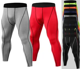 New Mens Compression Pants Running Tights Men Sports Skinny Leggings Base Layer long Trousers Male Gym Jogging Tights Yoga Pants2911344