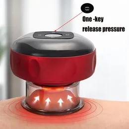 Электрический вакуумный массажный массаж чашки для тела Антицеллюлитная терапия Массажер для тела Электрический царапин гуаша для сжигания жира Слабание