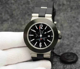 Inne zegarki Automatyczne mechaniczne BG Sapphire Szklany srebrna tarcza 44 m męskie zegarek gumowy litera Letter Bezel Luminous Guma guma J230606