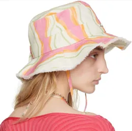 Bob Luxe Casquette-Hüte mit breiter Krempe, Designer-Eimerhut für Damen, Sommer-Reise-Strandhut