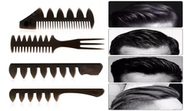 New Wide Teeth Hairbrush Fork Comb Men Beard Hairdressing Brush Barber Shop Styling Tool Salon Accessory Afro Hairstyle8596533
