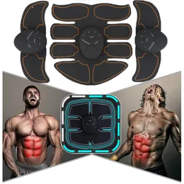 Przenośny Slim Equipment Smart Bezprzewodowy stymulator mięśni EMS Trenerka brzuszna Toner Ciało Przesuwanie Massager Gym Fitness Abdos Masuj masaż 230605