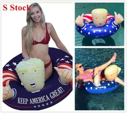 Trump Swimming Floats Inflatable Pool Raft Float Swim Ring For Adults Kids Fast Delivery6998327