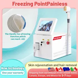Ny Summer Ice Platinum Permanent Hårborttagningsmaskin 808NM Diod Laser Ice Hair Removal Passist Pris