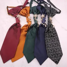 Bow Ties Linbaiway Women swobodna szyja dla mężczyzn ręcznie robione szczupły krawat niebieski czerwony męski przyjęcie weselne biznes gravatas krawat