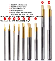 Hulpmiddel Boring Tool Mtr 4mm Mini Lathe Hine Use Micro Boring Bar Onepiece Integrated Turning Tool Carbide Small Boring Cutter