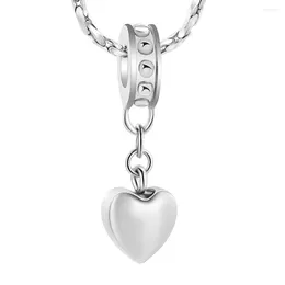 Chains Stainless Steel Cremation Jewelry Ashes Heart Necklace/Bracelet Accessories Charm Keepsake Urn Pendant Memorial For