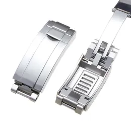 9mm X 9mm NEW High Quality Stainless Steel Watch Band Strap Buckle Deployment Clasp for Rolex Submariner Gmt Bands234M